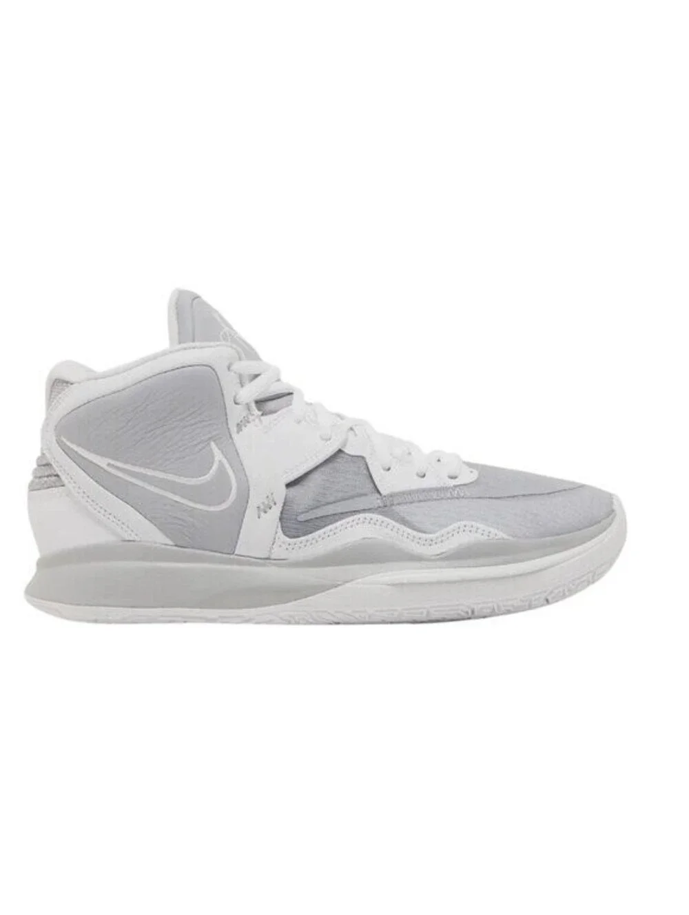 Nike Kyrie Infinity TB Basketball Shoes Wolf Grey White DO9616-001 Mens 10-10.5